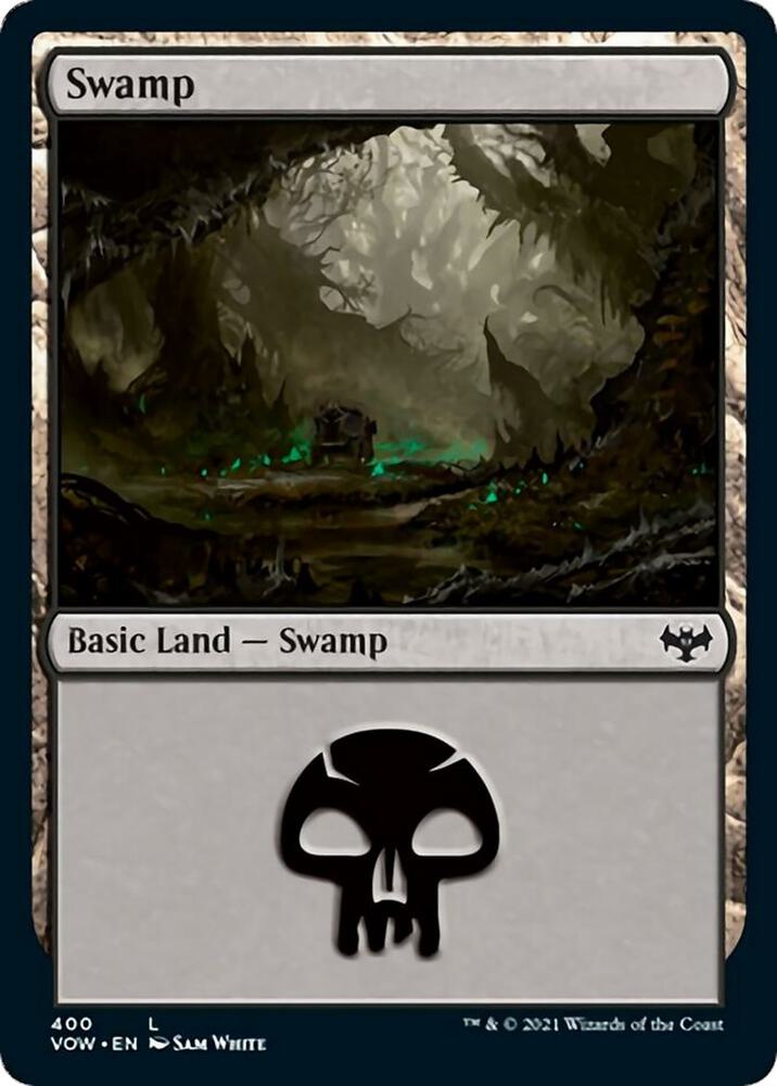 Swamp 400 400 (Innistrad: Crimson Vow)  - Foil | Good Games Adelaide SA