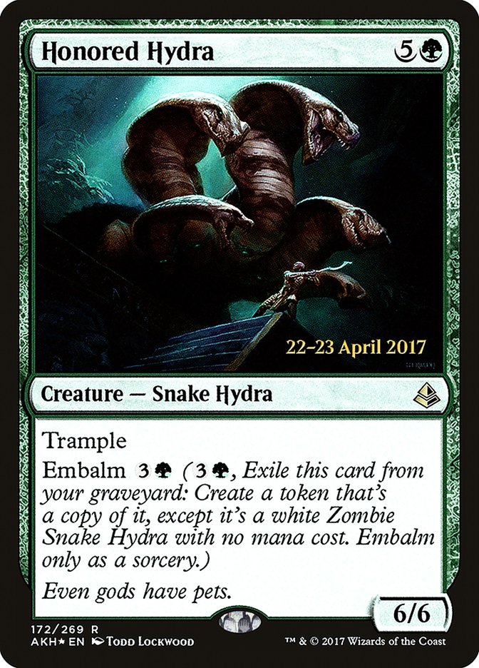 Honored Hydra [Amonkhet Promos] | Good Games Adelaide SA