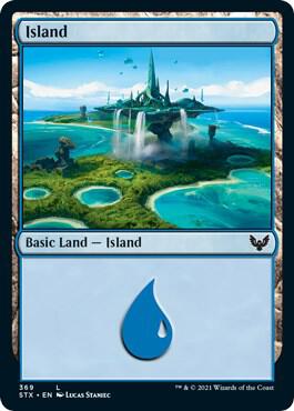 Island 369 369 (Strixhaven: School of Mages)  - Foil | Good Games Adelaide SA