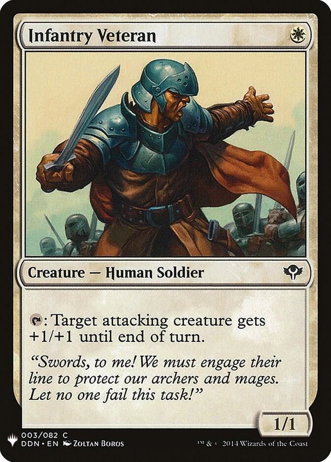 Infantry Veteran 3 (The List Reprints)  | Good Games Adelaide SA