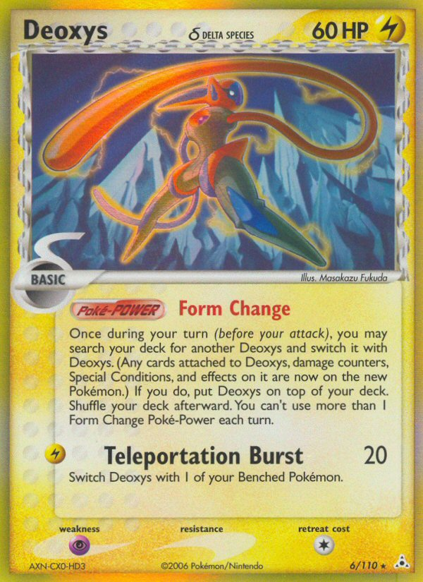 Deoxys (6/110) (Delta Species) [EX: Holon Phantoms] | Good Games Adelaide SA