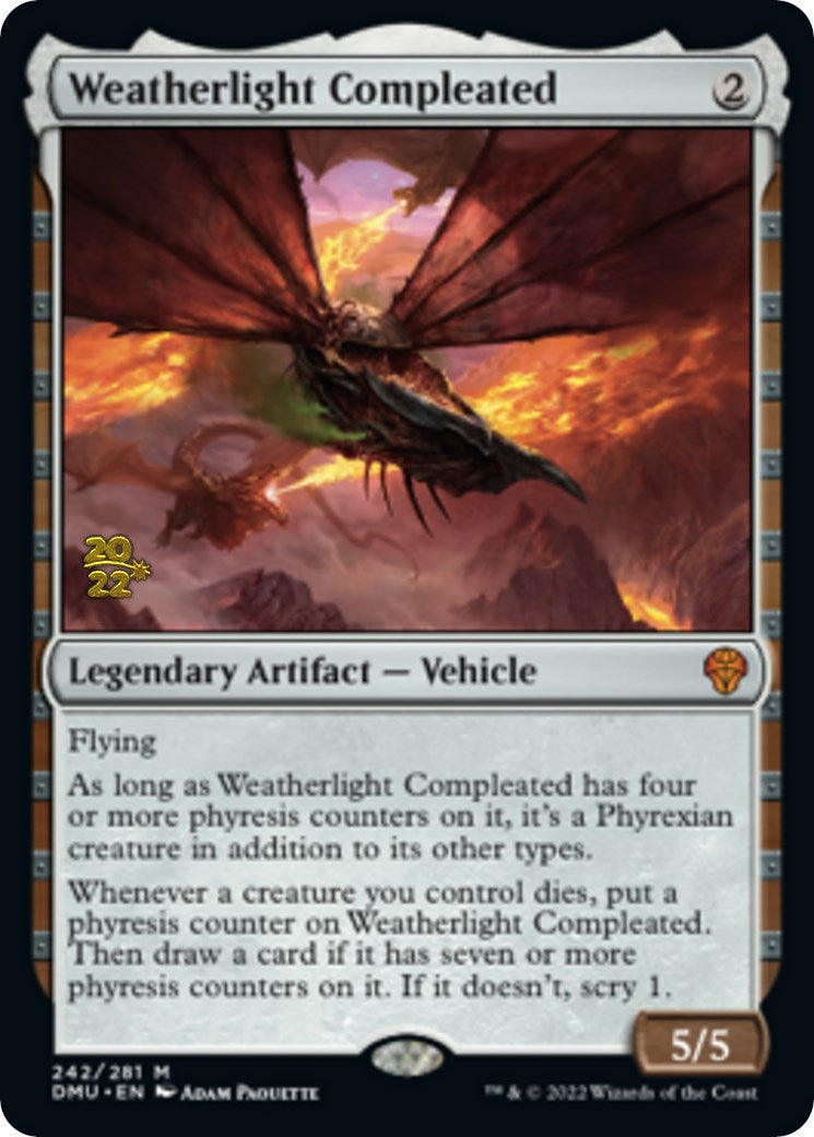 Weatherlight Compleated [Dominaria United Prerelease Promos] | Good Games Adelaide SA