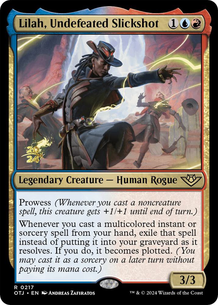 Lilah Undefeated Slickshot 217 (Prerelease Cards)  - Foil | Good Games Adelaide SA