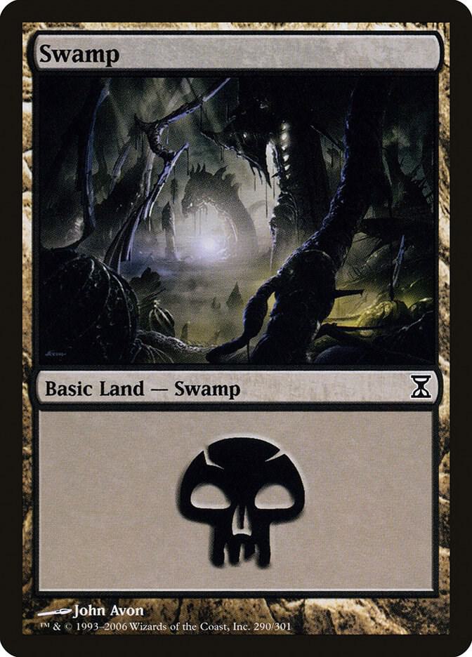 Swamp 290 (Time Spiral)  | Good Games Adelaide SA