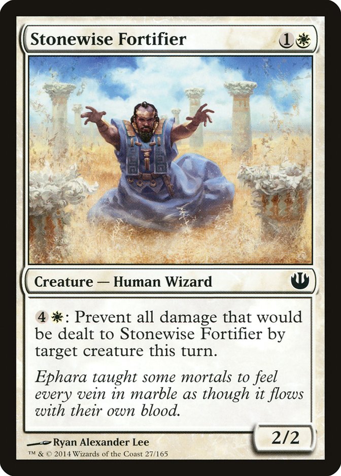 Stonewise Fortifier 27 (Journey Into Nyx)  - Foil | Good Games Adelaide SA