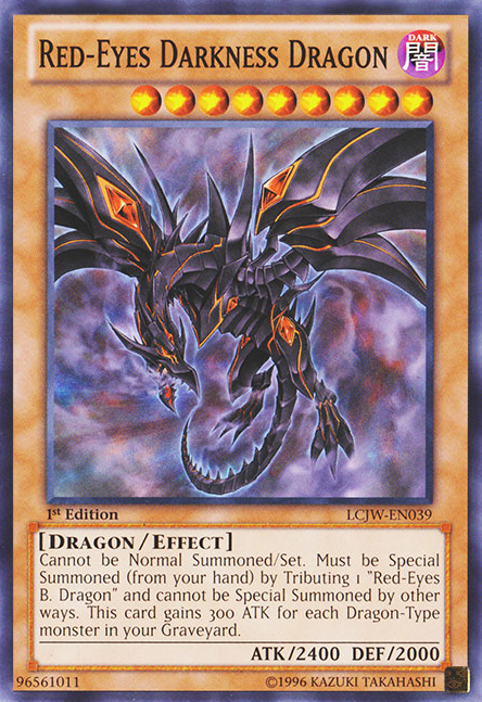 Red-Eyes Darkness Dragon [LCJW-EN039] Common | Good Games Adelaide SA