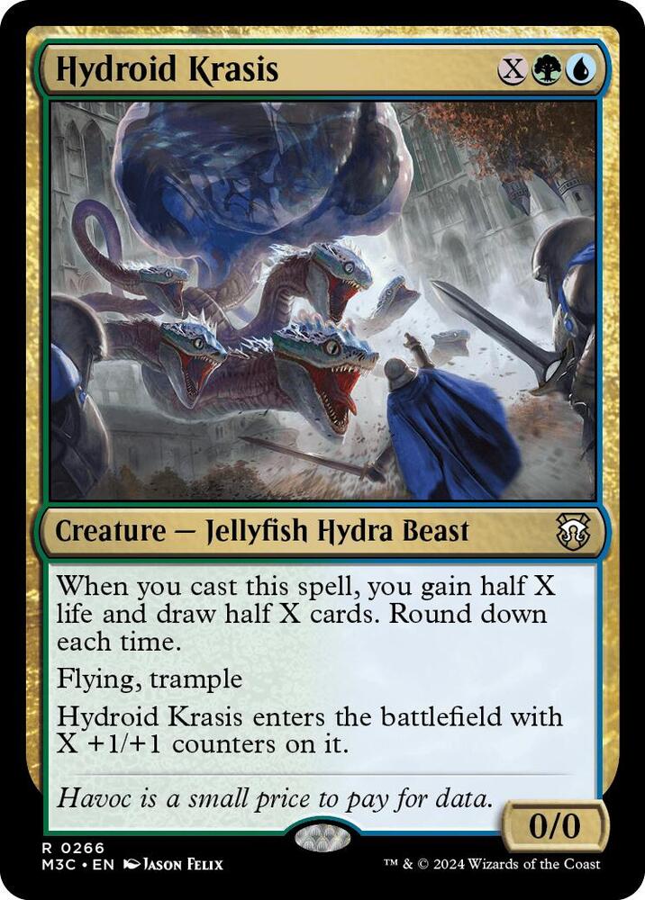 Hydroid Krasis 266/411 (Commander: Modern Horizons 3)  - Ripple Foil | Good Games Adelaide SA