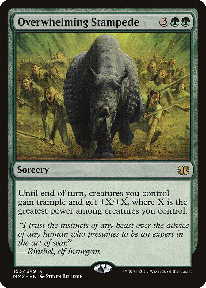 Overwhelming Stampede 153 (Modern Masters 2015)  | Good Games Adelaide SA