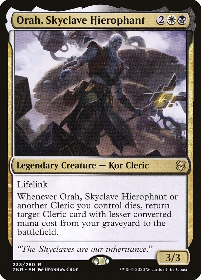 Orah, Skyclave Hierophant 233 (Zendikar Rising)  | Good Games Adelaide SA