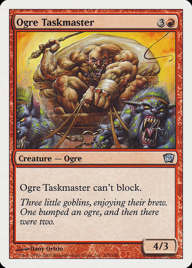 Ogre Taskmaster [Ninth Edition] | Good Games Adelaide SA