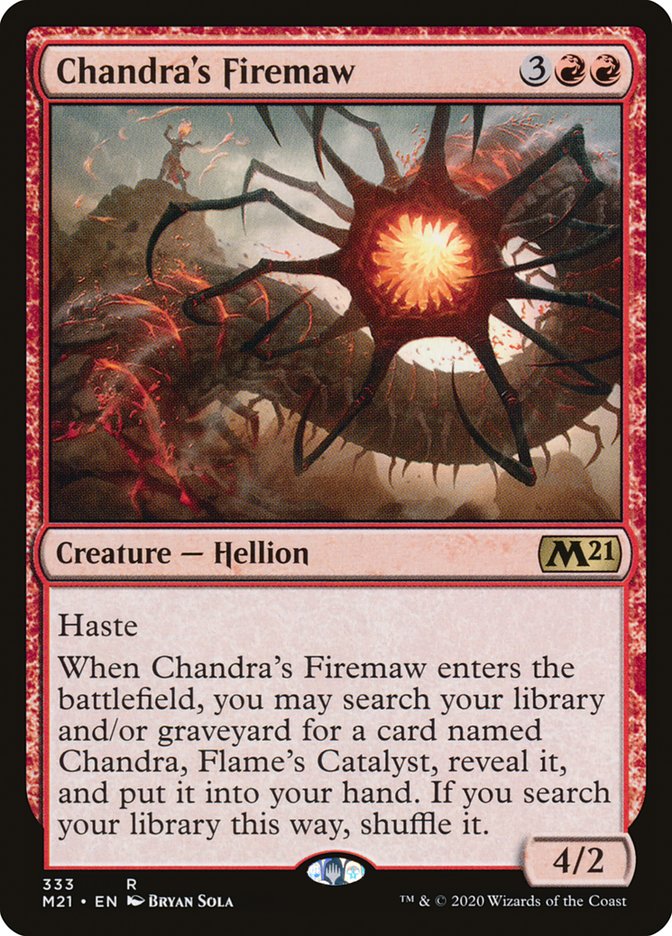 Chandra's Firemaw 333 (Core Set 2021)  | Good Games Adelaide SA