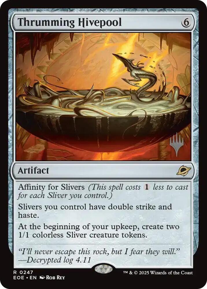 Thrumming Hivepool 247 (Promo Pack: Edge of Eternities)  | Good Games Adelaide SA