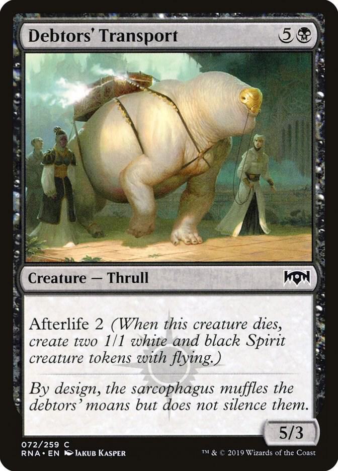 Debtors' Transport 72 (Ravnica Allegiance)  | Good Games Adelaide SA