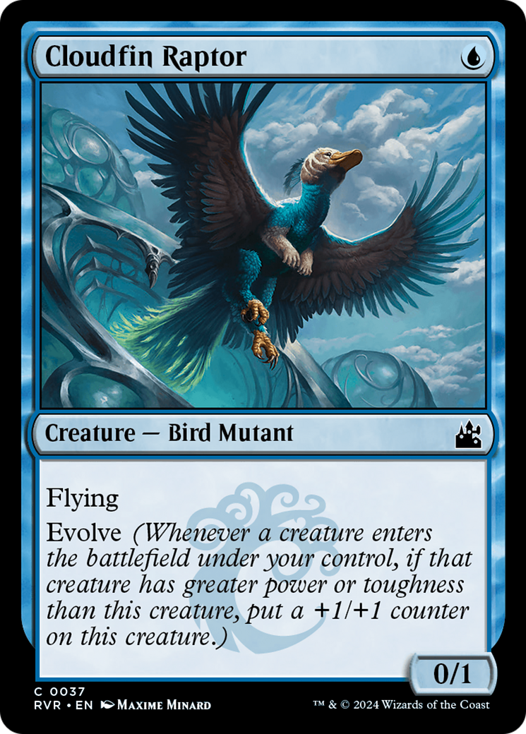 Cloudfin Raptor [Ravnica Remastered] | Good Games Adelaide SA