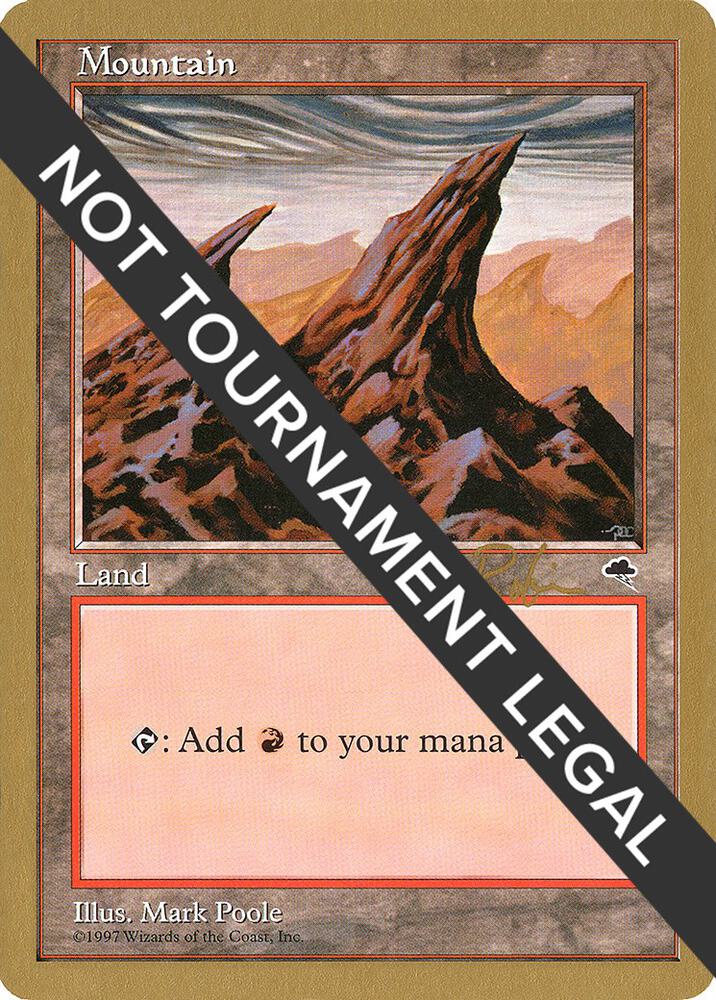 Mountain Right 1998 Ben Rubin TMP  (World Championship Decks)  | Good Games Adelaide SA