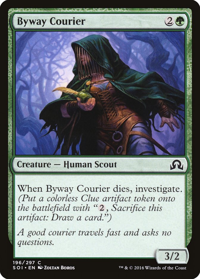 Byway Courier 196 (Shadows over Innistrad)  | Good Games Adelaide SA