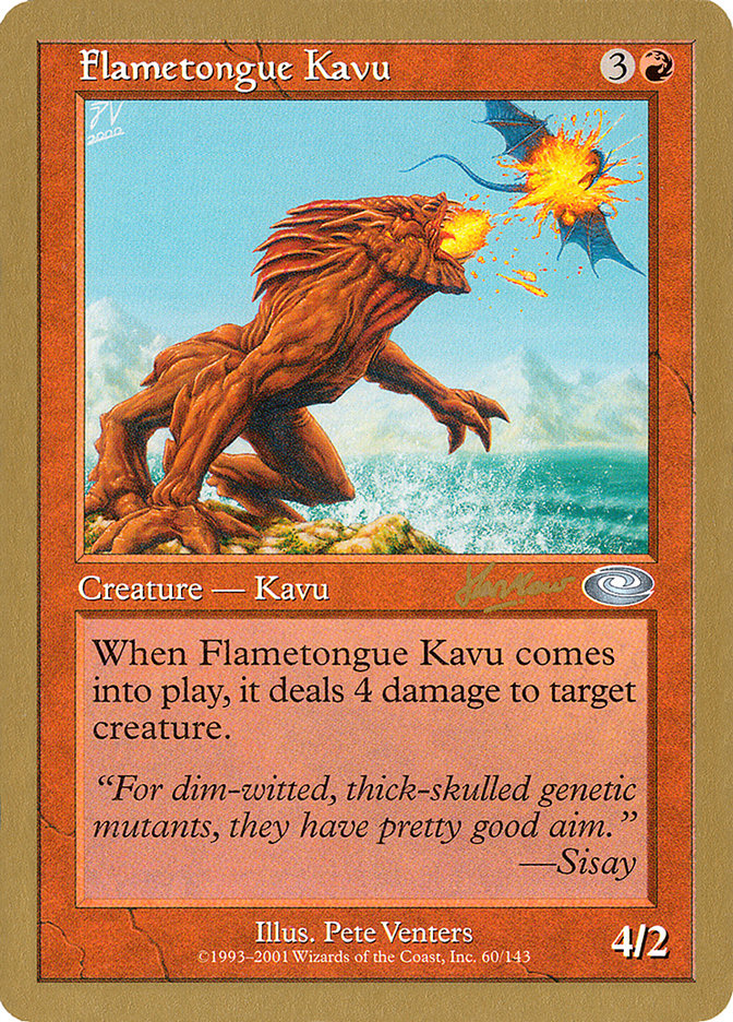 Flametongue Kavu (Sim Han How) [World Championship Decks 2002] | Good Games Adelaide SA
