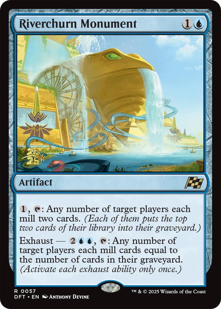 Riverchurn Monument 57 (Prerelease Cards)  - Foil | Good Games Adelaide SA
