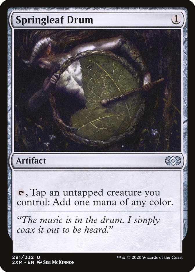Springleaf Drum 291 (Double Masters)  - Foil | Good Games Adelaide SA
