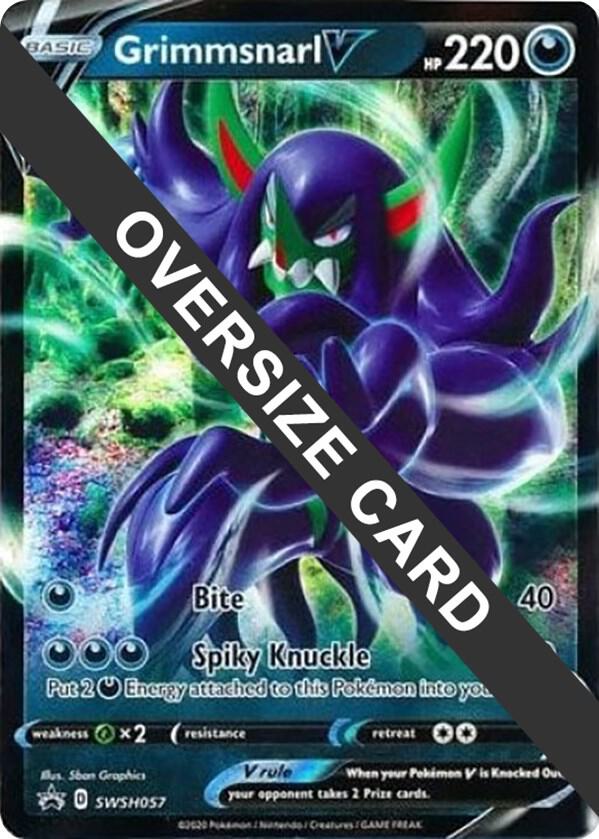 Grimmsnarl V SWSH057 SWSH057 (Jumbo Cards)  - Holofoil | Good Games Adelaide SA