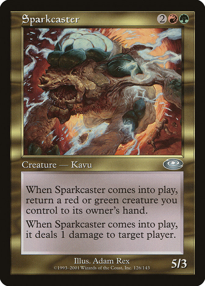 Sparkcaster 126 (Planeshift)  - Foil | Good Games Adelaide SA