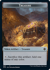 Treasure // Treasure Double-Sided Token [Starter Commander Decks] | Good Games Adelaide SA