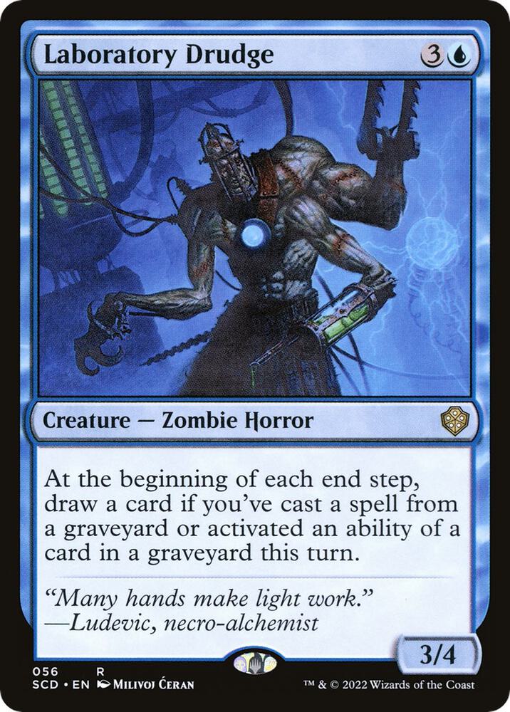 Laboratory Drudge 56 (Starter Commander Decks) 