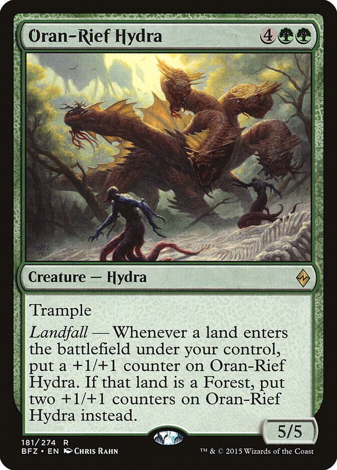 Oran Rief Hydra 181 (Battle for Zendikar)  - Foil | Good Games Adelaide SA