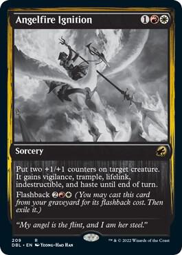 Angelfire Ignition 209 (Innistrad: Double Feature)  - Foil | Good Games Adelaide SA