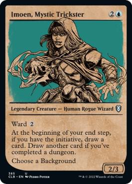 Imoen Mystic Trickster Showcase 385 (Commander Legends: Battle for Baldur's Gate)  | Good Games Adelaide SA