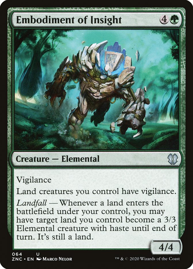 Embodiment of Insight 64 (Commander: Zendikar Rising)  | Good Games Adelaide SA