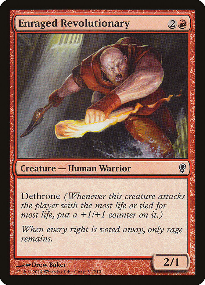 Enraged Revolutionary 31 (Conspiracy)  - Foil | Good Games Adelaide SA