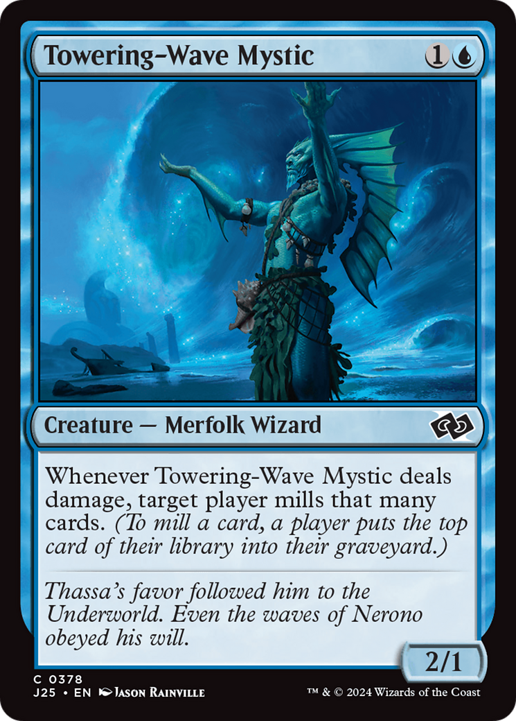Towering-Wave Mystic [Foundations Jumpstart] | Good Games Adelaide SA