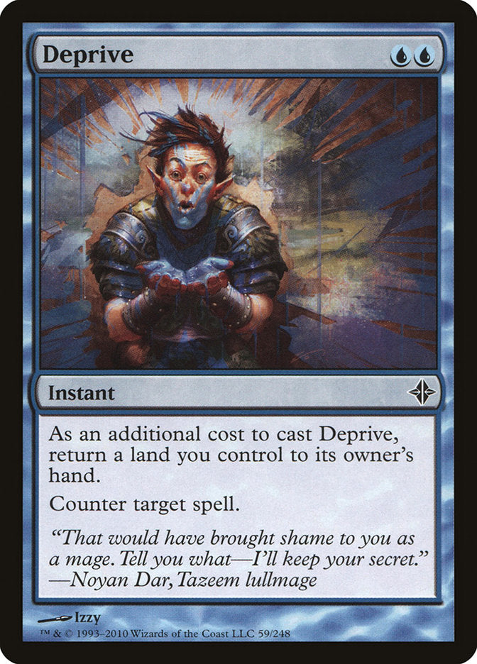 Deprive 59 (Rise of the Eldrazi)  - Foil | Good Games Adelaide SA