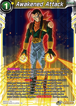Awakened Attack (BT14-119) [Cross Spirits] | Good Games Adelaide SA