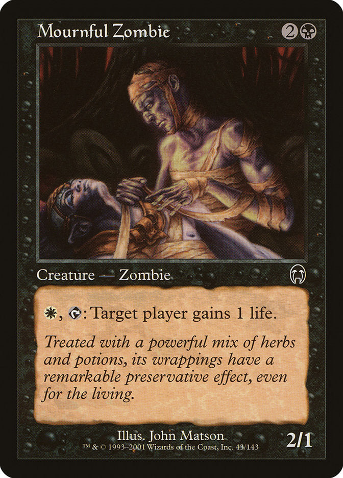 Mournful Zombie 43 (Apocalypse)  | Good Games Adelaide SA
