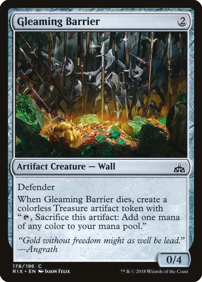 Gleaming Barrier 178 (Rivals of Ixalan)  | Good Games Adelaide SA