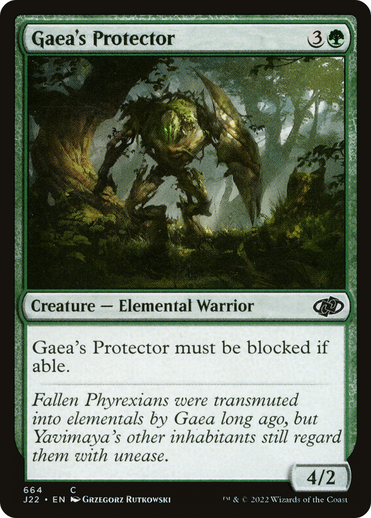 Gaea's Protector [Jumpstart 2022] | Good Games Adelaide SA