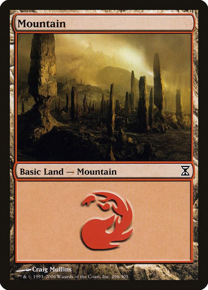 Mountain 296 (Time Spiral)  | Good Games Adelaide SA