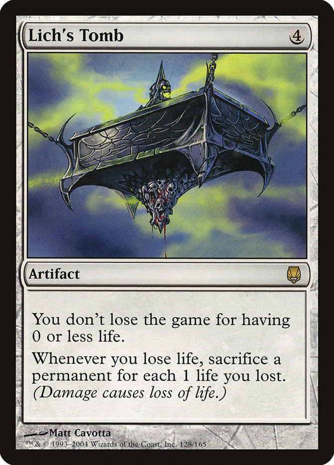 Lich's Tomb 128 (Darksteel)  - Foil | Good Games Adelaide SA