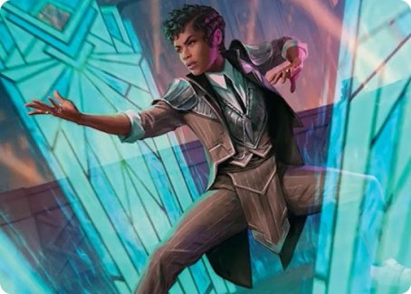 Dapper Shieldmate Art Card [Streets of New Capenna Art Series] | Good Games Adelaide SA
