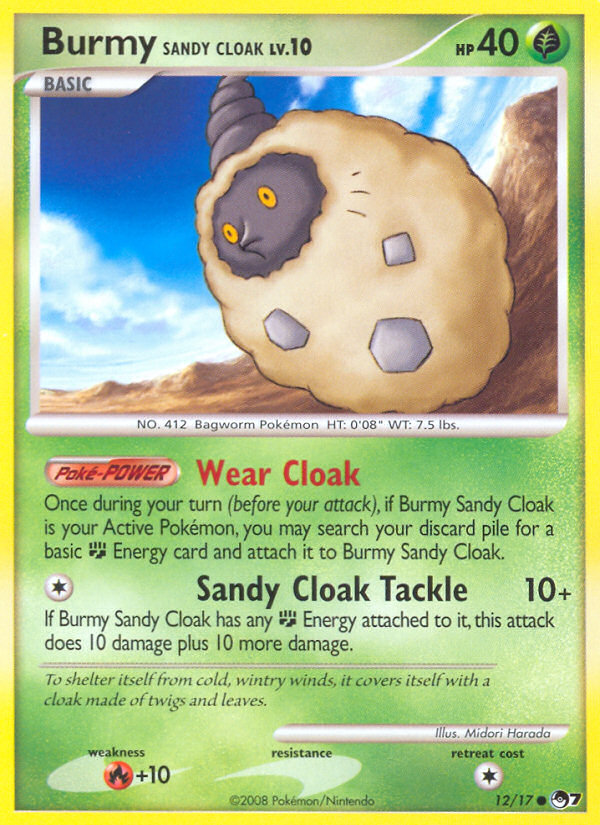Burmy Sandy Cloak (12/17) [POP Series 7] | Good Games Adelaide SA