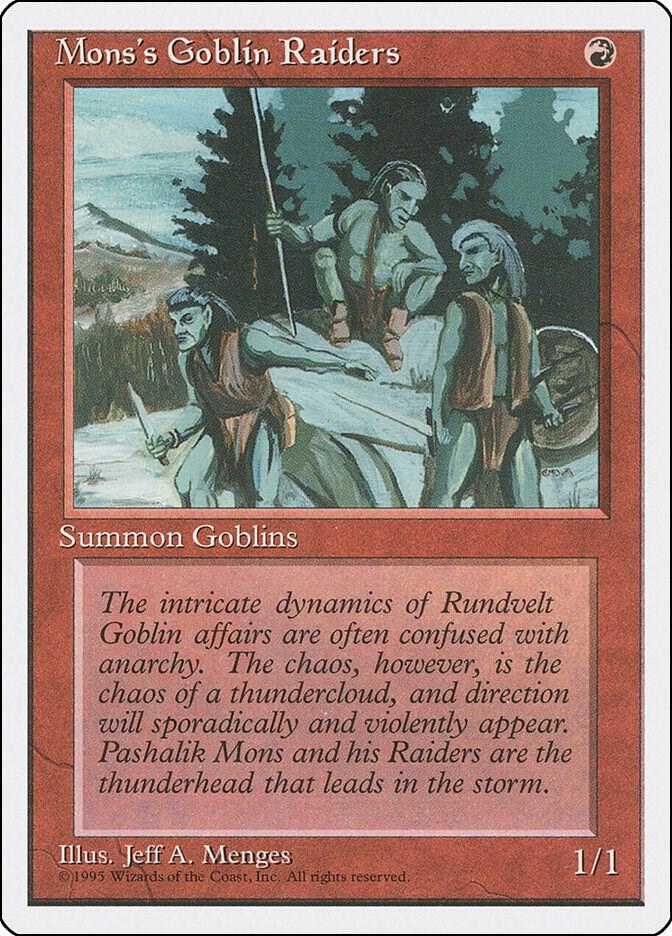 Mons's Goblin Raiders  (Fourth Edition)  | Good Games Adelaide SA