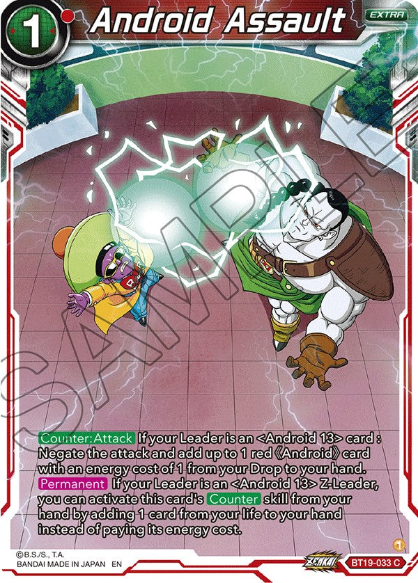 Android Assault (BT19-033) [Fighter's Ambition] | Good Games Adelaide SA