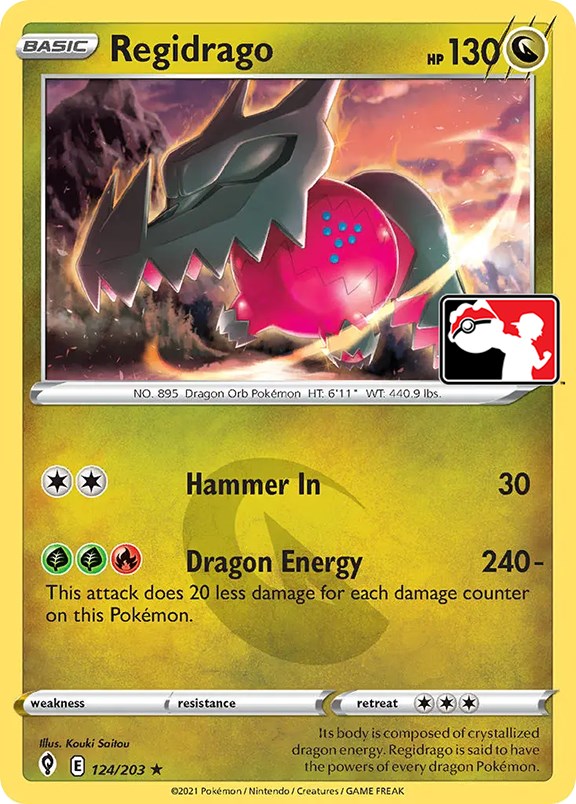 Regidrago (124/203) [Prize Pack Series One] | Good Games Adelaide SA