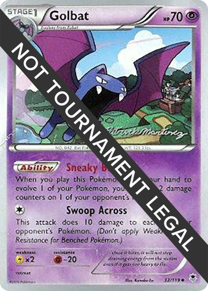 Golbat 2015 Patrick Martinez 32/119 (World Championship Decks)  | Good Games Adelaide SA