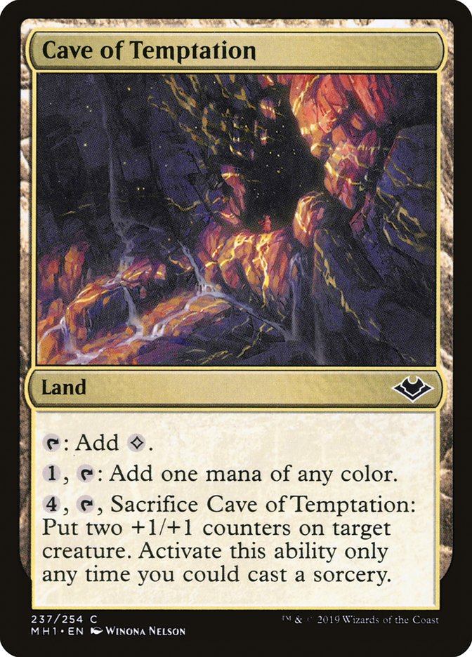 Cave of Temptation 237 (Modern Horizons)  | Good Games Adelaide SA
