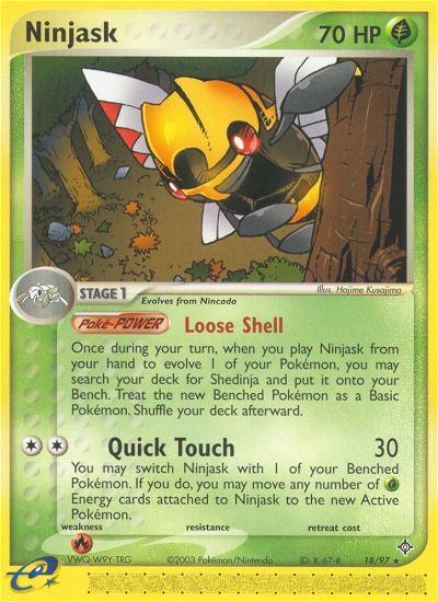 Ninjask (18/97) [EX: Dragon] | Good Games Adelaide SA