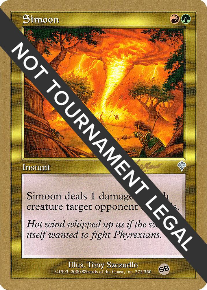 Simoon 2002 Sim Han How INV SB  (World Championship Decks)  | Good Games Adelaide SA