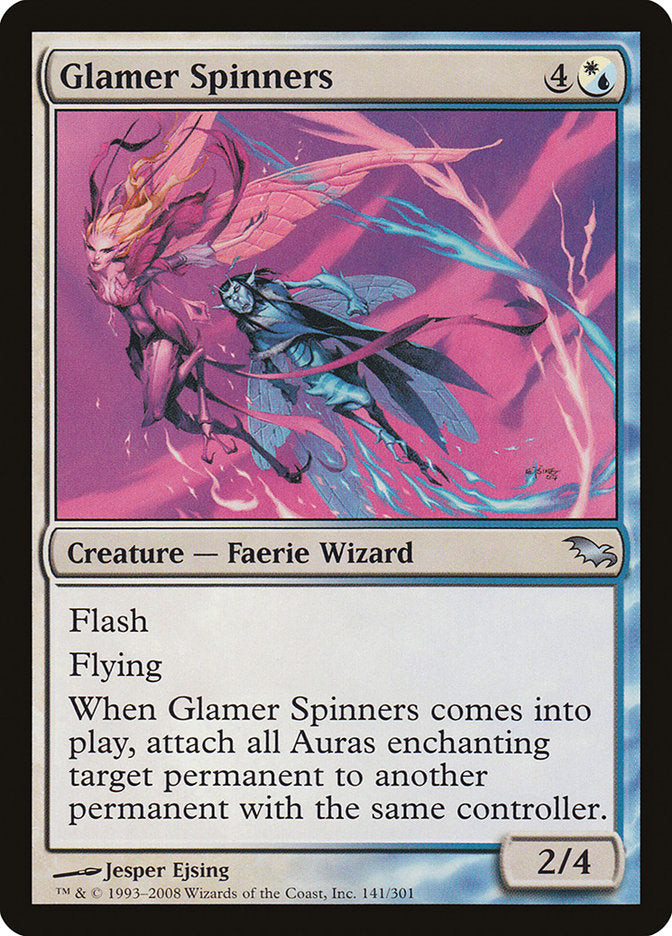 Glamer Spinners 141 (Shadowmoor)  - Foil | Good Games Adelaide SA